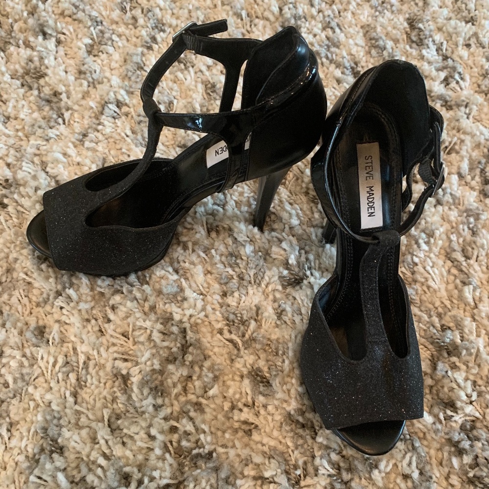 Steve Madden Glitter Heels
